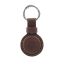 Mobile Origin AirTag Outdoor Leather Keychain A7 Midnight Brown