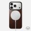 Nomad Magnetic Magsafe Leather Back (Horween) for iPhone 17 Pro Rustic Brown