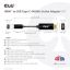 Club3D HDMI to USB Type-C adapter cable Black