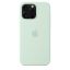 Apple iPhone 16 Pro Max Silicone Case with MagSafe Aquamarine (Seasonal)
