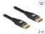 DeLock DisplayPort Cable 8K 60Hz 2m Black