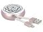 DeLock USB Retractable Cable Type-A to Lightning™ White/Pale Pink