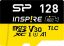 Silicon Power 128GB microSDXC Inspire UHS-1 U3 V30 A1 + adapterrel