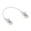ACT CAT6A U-FTP Patch Cable 0,25m White
