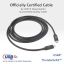ACT USB4 20Gbps 240W USB Type-C Cable USB-IF certified 2m Black