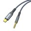 ColorWay USB-C to 3.5 mm mini-Jack Adapter 1.2m Grey