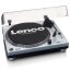 Lenco L-3809ME Direct drive Record Player with USB / PC Encoding Metallic Blue
