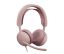 Logitech Zone Wired 2 for Business Teams version Headset Rose