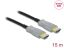 DeLock Active Optical Cable HDMI 4K 60Hz 15m Black