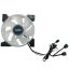 AZZA Hurricane II Digital RGB Fan 4x120mm + RF Remote control