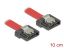 DeLock SATA 6 Gb/s Cable 10cm Red FLEXI