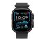 Apple Watch 49mm Ocean Band Black Black Titanium Finish
