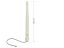 DeLock WLAN 802.11 b/g/n Antenna MHF plug 3 dBi omnidirectional 1.13 12 cm flexibel clip White