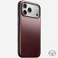 Nomad Modern Leather (Horween) case for iPhone 17 Pro Max Burgundy