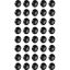 Corepad ONYX Dots G+Skatez univerzális 6.5mm-1 0.85mm  egértalp fekete