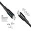 Logilink USB 2.0 Type-C cable C/M to C/M 240W with display 1m Black