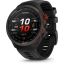 Garmin Approach S70 47mm Black Ceramic Black Silicone Band (ED)