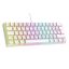 Rampage PLOWER K60 Mechanikus Gaming keyboard White US