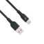 Akyga AK-USB-62 USB-A to USB-C 18W Cable 1m Black