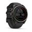 Garmin Fenix 9 47mm AMOLED Carbon Gray DLC Titanium with Black Silicone Band