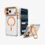 Spigen Ultra Hybrid Optik S MagSafe case for iPhone 18 Pro Max/17 Pro Max Clear Orange