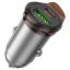 Hoco NZ16A Rigorous Car Charger 43W Metal Grey
