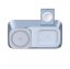 UGREEN MagFlow 3-in-1 Magnetic Wireless Charger Qi2.2, 25W MagSafe Compatible Blue