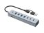 Conceptronic  HUBBIES20G 7-Port USB 3.0 Hub Grey