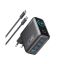 ANKER Laptop Charger (140W, 4-Port, PD 3.1) with USB-C braided Cable Black