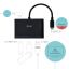 I-TEC USB C HDMI Travel Adapter PD/Data Black