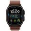 Apple Watch Ultra 4 Cellular 49mm Black Titanium Case with Burgundy Alpine Loop