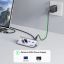 Unitek uHUB Q4 4-in-1 USB-C Hub Space Grey