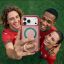 Torras Ostand Q3 Air World Cup Limited case for iPhone 17 Pro Red