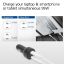 ACT 2-port USB-C Fast Car Charger 95W with PD, QC and GaNFast Black