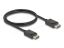 DeLock DisplayPort 16K 30 Hz/8K 60 HzCable 1m Black