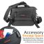 Promate  Arco-L Compact SLR Camera bag with Adjustable Compartment Black