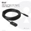 Club3D USB Gen2 Type-C to Type-A cable 5m Black