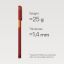 Pitaka Edge Case for iPhone 17 Pro Max Ink Horse Cinnabar