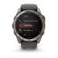 Garmin fenix 8 Pro 51mm AMOLED Sapphire Titanium with Graphite/black silicone band
