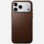 Nomad Modern Leather Case for iPhone 18 Pro Max/17 Pro Max Brown