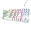 Trust GXT 833 Thado TKL Illuminated Keyboard White US