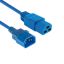 ACT Powercord C14 male- C21 famale 1,5m Blue