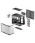 DeepCool CG530U 4F Tempered Glass Black
