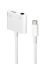 Gembird A-CM-3.5FP-01  USB type-C plug to stereo 3.5 mm audio adapter cable with extra power socket white