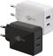 USB hálózati gyorstöltő 1xQC 3.0 (12W) + 1xUSB-C 3.1 (30W) fehér GOOBAY(61674)