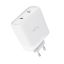Trust Maxo 65W 2-Port USB-C GaN Charger White