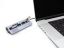 DeLock 3 Port USB 5 Gbps Hub including SD and Micro SD Card Reader with USB Type-C connector Silver