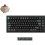 Keychron Q1 Ultra 8K Bluetooth / vezeték nélküli magyar Silk POM Red mechanikus billentyűzet fekete
