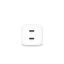 Dicota 2-port GaN Wall Charger (100W) White