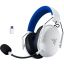 Razer BlackShark V3 X Hyperspeed Wireless Bluetooth Headset for PlayStation White/Blue